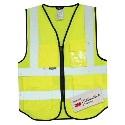 Warnweste mit Logoaufdruck  - Gelb