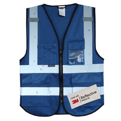 Warnweste mit Logoaufdruck  - Blau