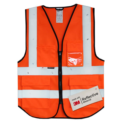Warnweste mit Logoaufdruck  - Orange