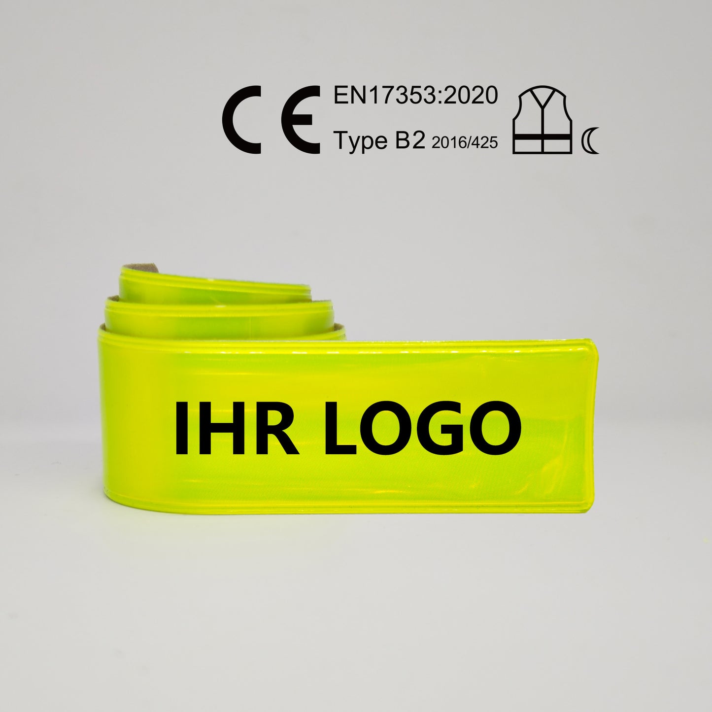 Schnappband Quality - EN 17353, gelb (MOQ: 250)