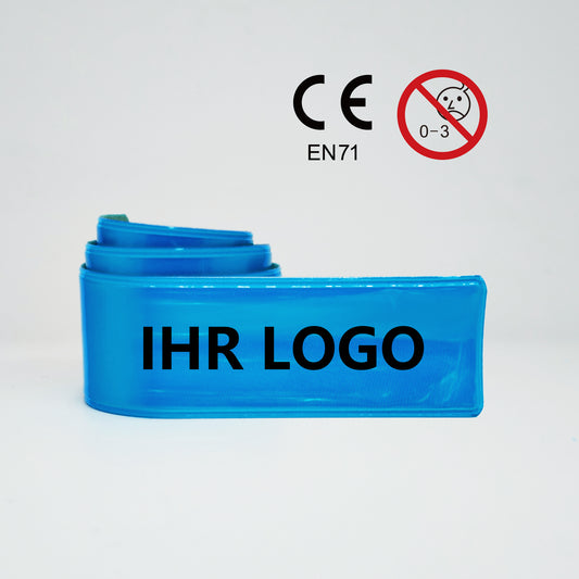 Schnappband Promotion - EN71, blau (MOQ: 250)